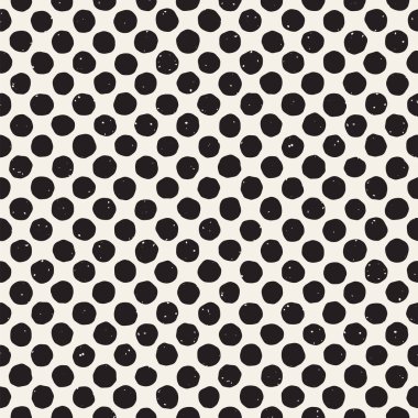 El ile Seamless Modeli hatları çizilmiş. Arka plan serbest fırça darbeleriyle. Siyah ve beyaz doku. Kağıt ambalaj için süsleme.