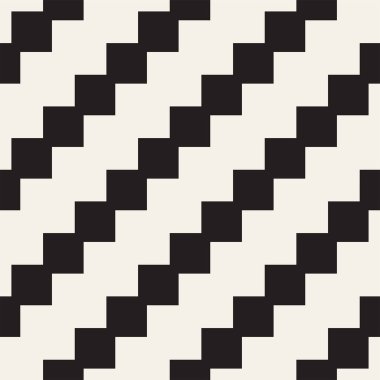 Sorunsuz oyma desen. Tekrarlanan kafes. Simetrik geometrik soyut duvar kağıdı. Kafes etnik motif. Vektör çizim