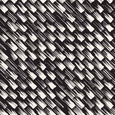 Vektör Dikişsiz desen çizgileri ve vuruş. Siyah ve beyaz arka plan ile mürekkep satır öğeleri. El doku boyalı.