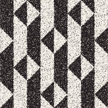 Soyut gürültülü şekiller arka plan dokulu. Vektör Dikişsiz vintage grungy desen.