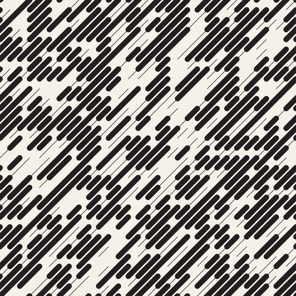 Vektör sorunsuz düzensiz satırları ızgara desen. Trendy tek renkli doku. Geometrik arka plan tasarlamak