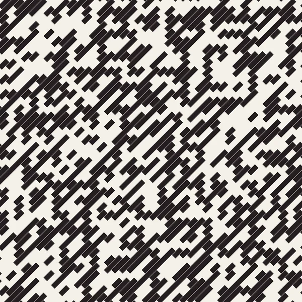 Vektor nahtlose unregelmäßige Linien Gittermuster. trendige monochrome Textur. abstrakte geometrische Hintergrundgestaltung — Stockvektor