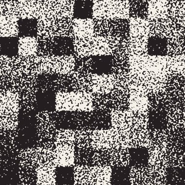 Soyut gürültülü şekiller arka plan dokulu. Vektör Dikişsiz vintage grungy desen.