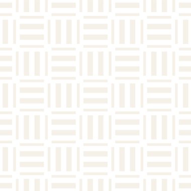Vektör kesintisiz geometrik desen çapraz tarama. Grafik veya arka plan geçti. Damalı motif. Crosshatched hatlarının kesintisiz ince doku. Kafes basit kumaş baskı.