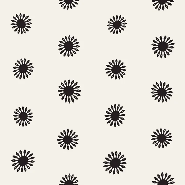 Vektör Dikişsiz serbest desen. Arka plan çiçek fırça darbeleriyle. Elle çizilmiş doku