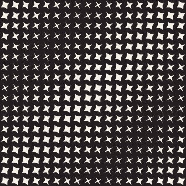 Geometrik sorunsuz yıldız şekiller desen. Yarı ton Gradient etkisi. Şık vektör çizim