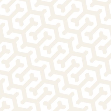 Vektör satırları desen titreşim sorunsuz. Altıgen kafes ile geometrik arka plan yinelenen.