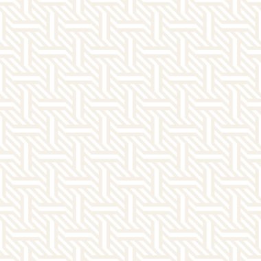 Vektör Seamless modeli. Modern şık titreşim satırları doku. Geometrik çizgili süsleme.