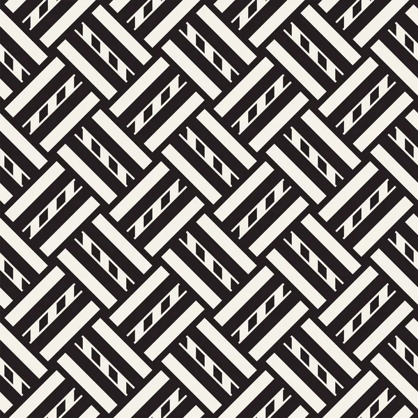 Vektör Seamless modeli. Modern şık titreşim satırları doku. Geometrik çizgili süsleme.