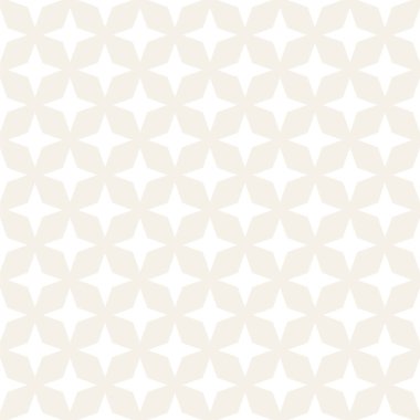 Vektör Dikişsiz örgü desen. Modern şık doku. Yinelenen geometrik yıldız şekli fayans