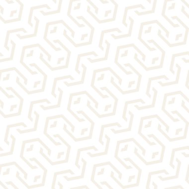 Vektör satırları desen titreşim sorunsuz. Altıgen kafes ile geometrik arka plan yinelenen.