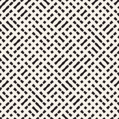 Kesintisiz geometrik kafes desen. Düzensiz ızgara arka plan. Şık kaotik vektör doku