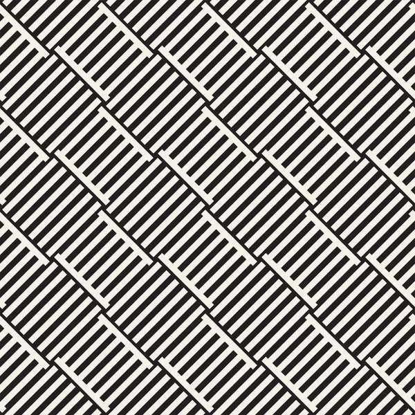 Çizgili kafes ile soyut geometrik desen. Sorunsuz vektör arka plan