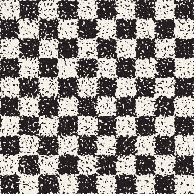 Gürültülü soyut geometrik şekiller arka plan dokulu. Vektör Dikişsiz grungy desen.