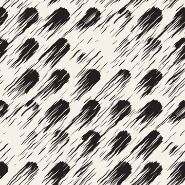 Vektör Dikişsiz desen çizgileri ve vuruş. Siyah ve beyaz arka plan ile mürekkep satır öğeleri. El doku boyalı.