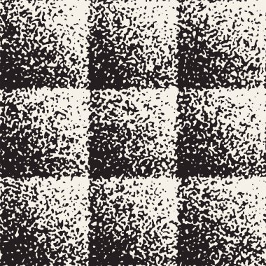 Gürültülü soyut geometrik şekiller arka plan dokulu. Vektör Dikişsiz grungy desen.