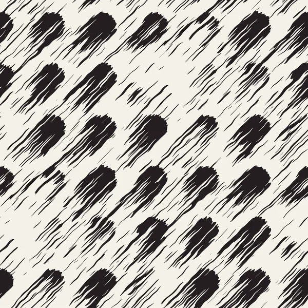 Vektör Dikişsiz desen çizgileri ve vuruş. Siyah ve beyaz arka plan ile mürekkep satır öğeleri. El doku boyalı.