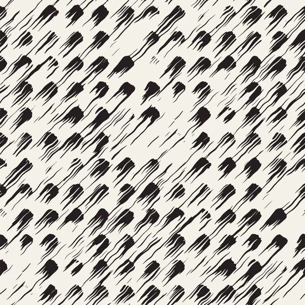 Vektör Dikişsiz desen çizgileri ve vuruş. Siyah ve beyaz arka plan ile mürekkep satır öğeleri. El doku boyalı.