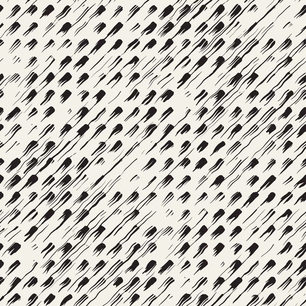 Vektör Dikişsiz desen çizgileri ve vuruş. Siyah ve beyaz arka plan ile mürekkep satır öğeleri. El doku boyalı.