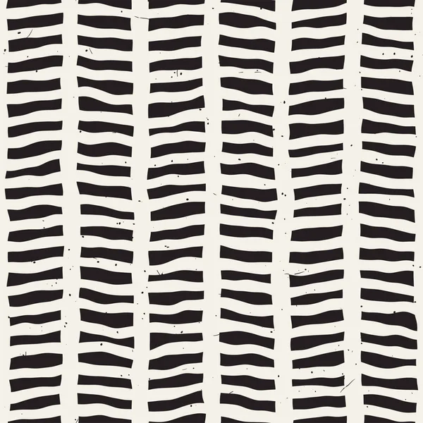 El ile Dikişsiz desen fırça darbeleriyle çizilmiş. Doodle grunge illüstrasyon mürekkep. Geometrik tek renkli vektör desen.