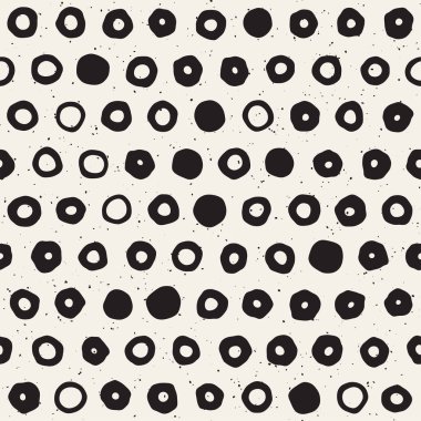 Elle çizilmiş siyah beyaz mürekkep soyut, pürüzsüz desen. Vektör stili grunge dokusu. Tek renkli geometrik dağınık şekiller boya fırça çizgileri