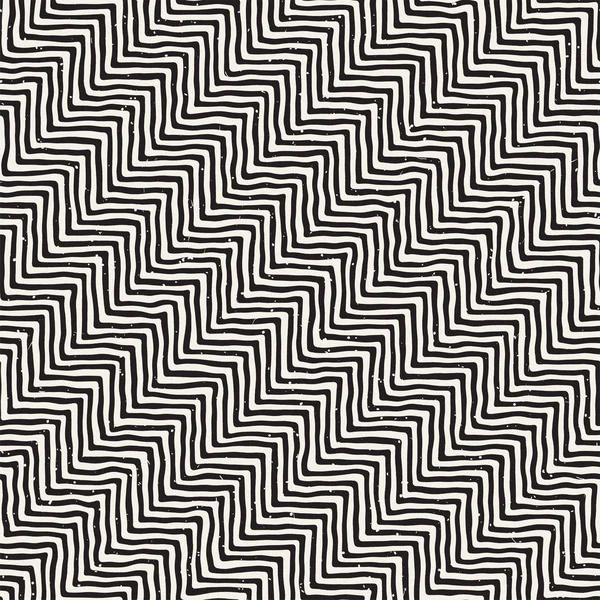 El ile Dikişsiz desen fırça darbeleriyle çizilmiş. Doodle grunge illüstrasyon mürekkep. Geometrik tek renkli vektör desen.