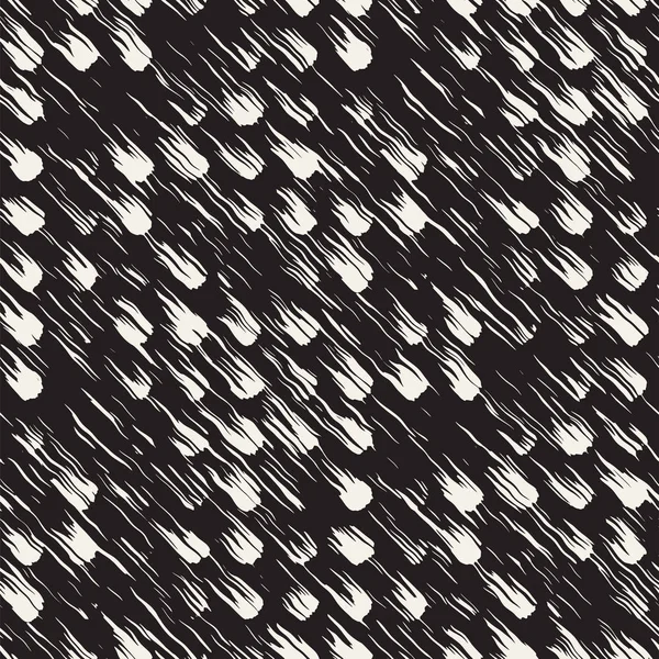 Vektör Dikişsiz desen fırça çizgileri ve vuruş. Siyah ve beyaz arka plan ile mürekkep satır öğeleri. El doku boyalı.