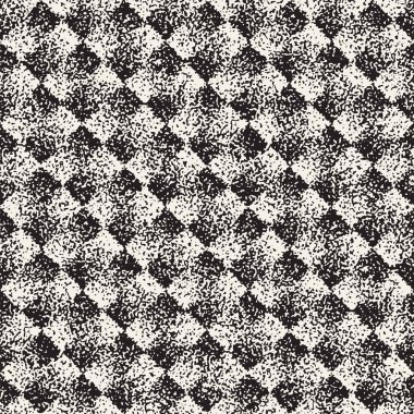 Gürültülü soyut geometrik şekiller arka plan dokulu. Vektör Dikişsiz vintage grungy desen.