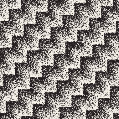 Gürültülü soyut geometrik şekiller arka plan dokulu. Vektör Dikişsiz vintage grungy desen.