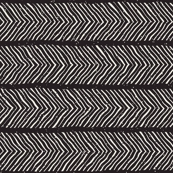 El ile Dikişsiz desen fırça darbeleriyle çizilmiş. Doodle grunge illüstrasyon mürekkep. Geometrik tek renkli vektör desen.