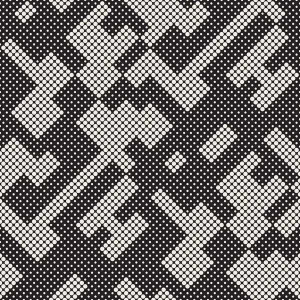 Modern şık noktalı resim doku. Rastgele boyut daireler ile sonsuz arka plan. Vektör Dikişsiz mozaik desen.