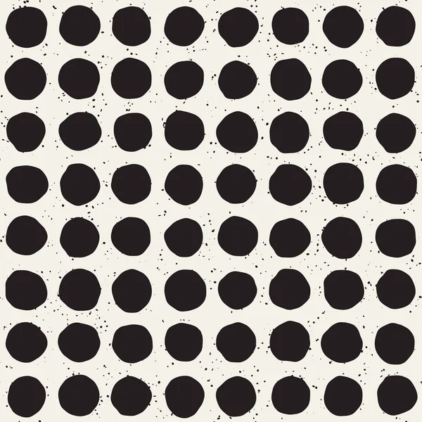 El ile Seamless Modeli hatları çizilmiş. Arka plan serbest fırça darbeleriyle. Siyah ve beyaz doku. Kağıt ambalaj için süsleme.