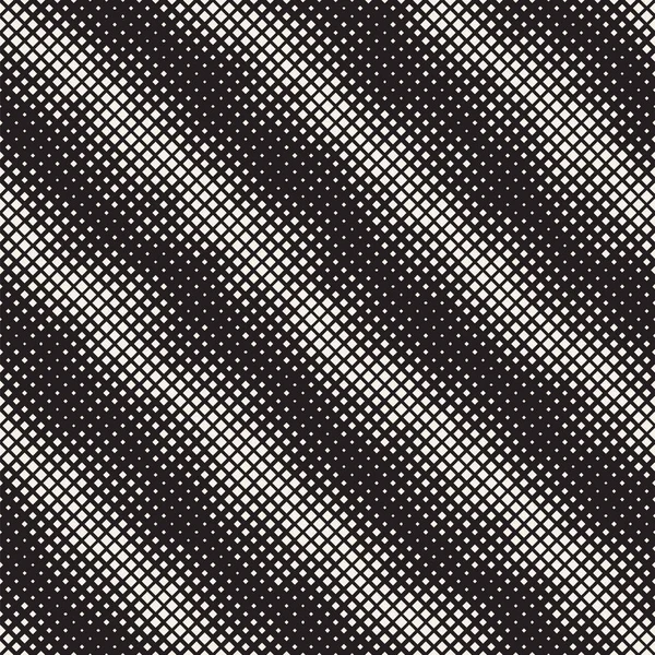 Современная Стильная Полутоновая Текстура Бесконечный Абстрактный Фон Квадратами Случайного Размера — стоковый вектор