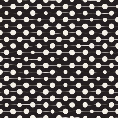 Elle çizilmiş siyah beyaz mürekkep soyut, pürüzsüz desen. Vektör stili grunge dokusu. Tek renkli geometrik dağınık şekiller boya fırça çizgileri