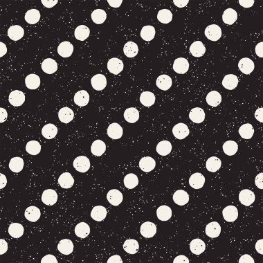 El ile Seamless Modeli hatları çizilmiş. Arka plan serbest fırça darbeleriyle. Siyah ve beyaz doku. Kağıt ambalaj için süsleme.