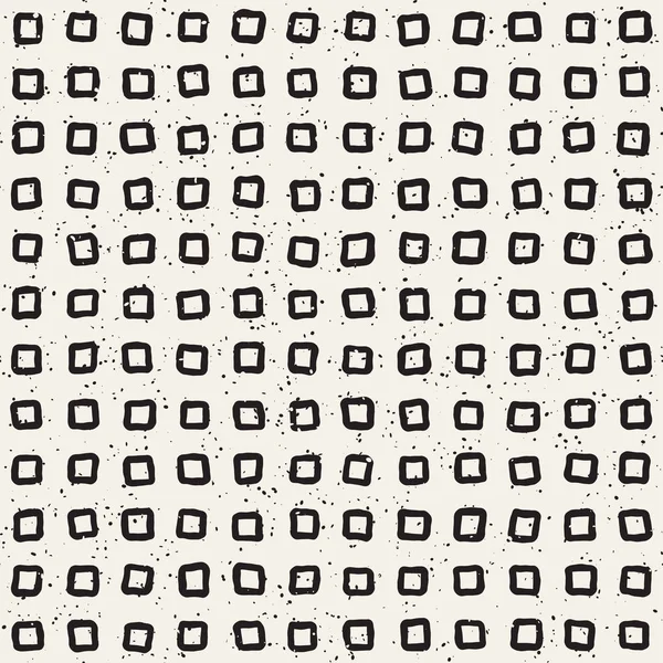 Nahtloses Muster Mit Handgezeichneten Linien Abstrakter Hintergrund Mit Freihändigen Pinselstrichen — Stockvektor