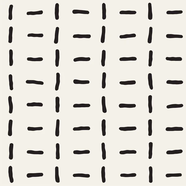 Nahtloses Muster Mit Handgezeichneten Linien Abstrakter Hintergrund Mit Freihändigen Pinselstrichen — Stockvektor