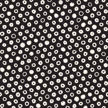 Elle çizilmiş siyah beyaz mürekkep soyut, pürüzsüz desen. Vektör stili grunge dokusu. Tek renkli geometrik dağınık şekiller boya fırça çizgileri