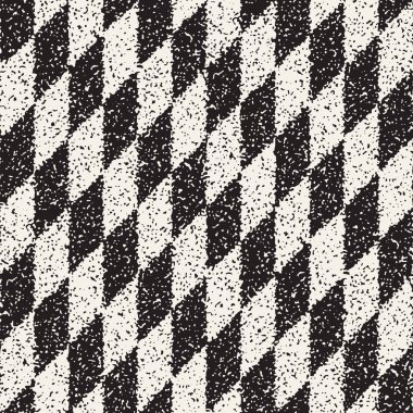 Gürültülü soyut geometrik şekiller arka plan dokulu. Vektör Dikişsiz vintage grungy desen.