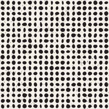 Elle çizilmiş stil etnik seamless modeli. Arka plan siyah ve beyaz soyut geometrik şekiller.