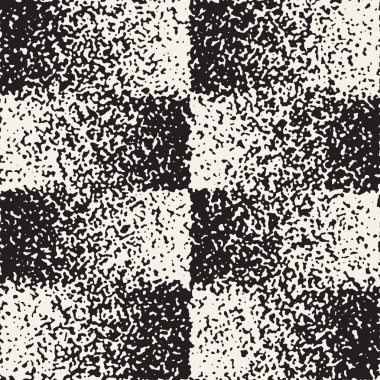 Gürültülü soyut geometrik şekiller arka plan dokulu. Vektör Dikişsiz vintage grungy desen.