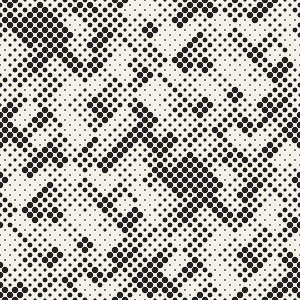 Modern Stylish Halftone Texture Inglês Fundo Abstrato Sem Fim Com — Vetor de Stock