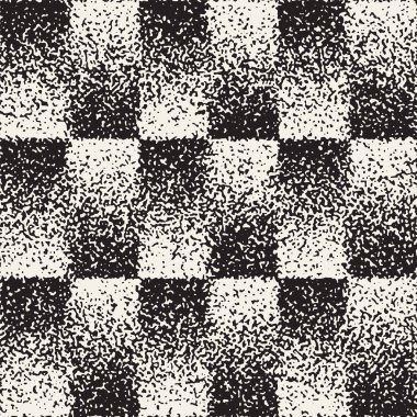 Gürültülü soyut geometrik şekiller arka plan dokulu. Vektör Dikişsiz vintage grungy desen.