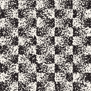 Gürültülü soyut geometrik şekiller arka plan dokulu. Vektör Dikişsiz vintage grungy desen.