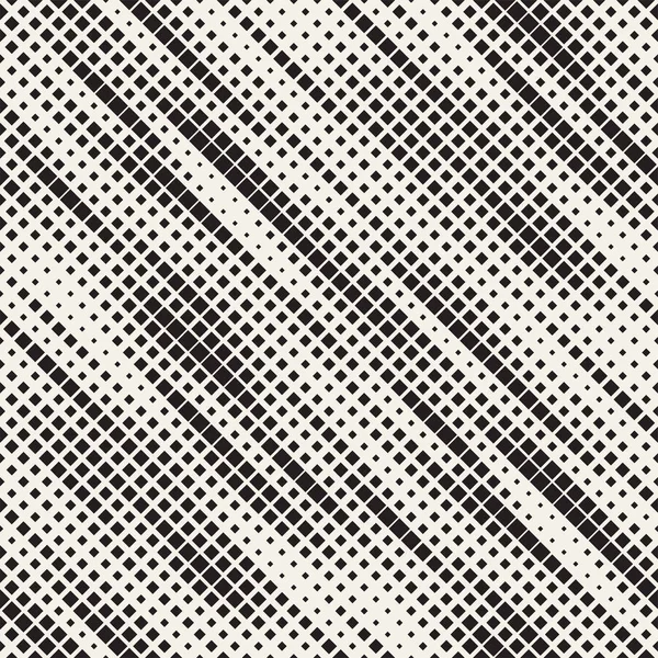 Moderní Stylový Polotónů Textura Nekonečné Pozadí Abstraktní Náhodné Velikosti Čtverce — Stockový vektor