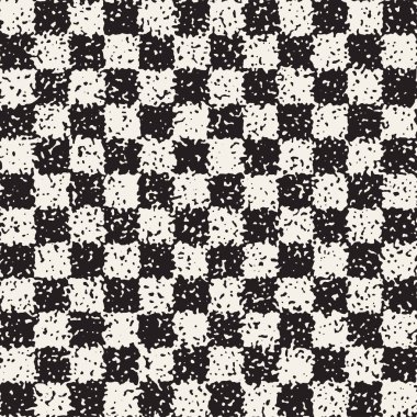 Gürültülü soyut geometrik şekiller arka plan dokulu. Vektör Dikişsiz vintage grungy desen.