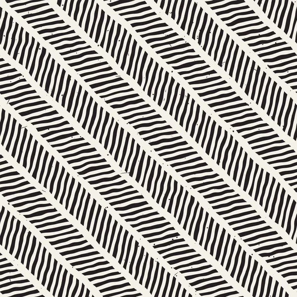 El ile Dikişsiz desen fırça darbeleriyle çizilmiş. Doodle grunge illüstrasyon mürekkep. Geometrik tek renkli vektör desen.