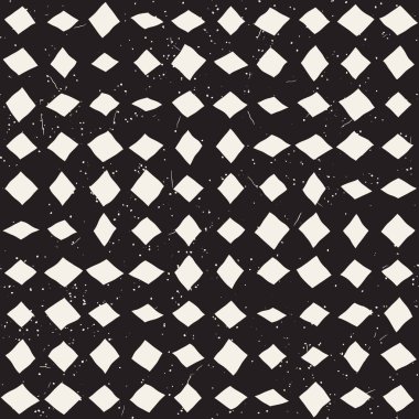 Elle çizilmiş stil etnik seamless modeli. Arka plan siyah ve beyaz soyut geometrik şekiller.