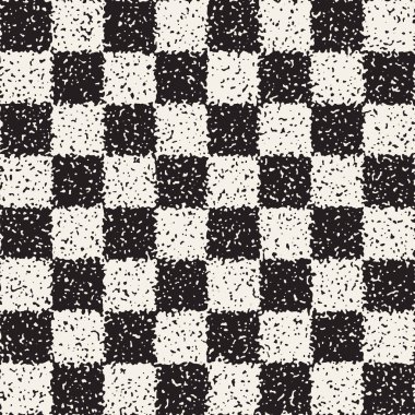 Gürültülü soyut geometrik şekiller arka plan dokulu. Vektör Dikişsiz vintage grungy desen.