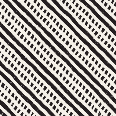 El çizimi, pürüzsüz bir şekil. Siyah beyaz soyut geometrik döşeme arkaplanı. vektör biçiminde karalama çizgisi kafesi